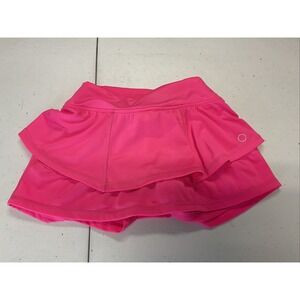 The Bubble brand‎ Ruffled HOT Pink Tennis Skirt Skort Girl's MD Preppy